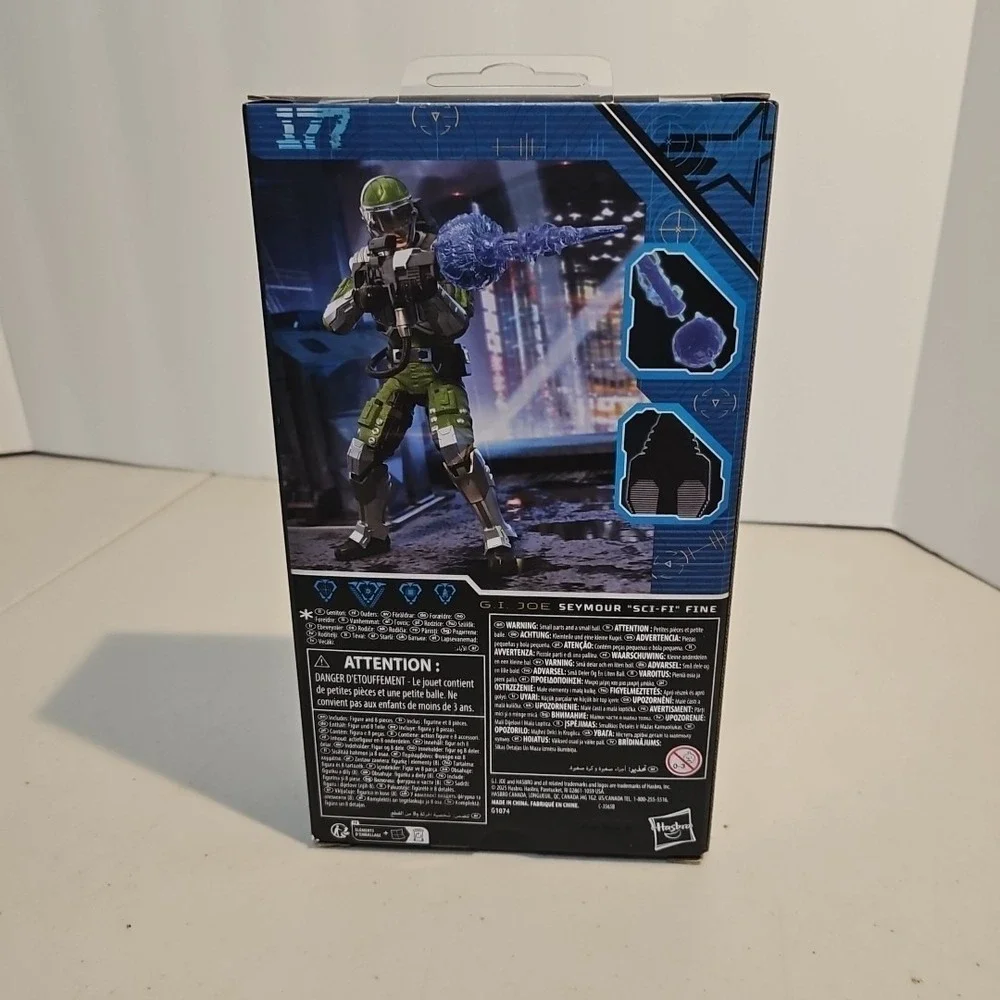 G.I. Joe Classified Series #177 Seymour Sci-Fi Fine 6